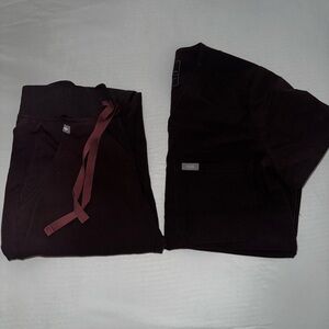 FIGS set XXS top XXS Petite pants